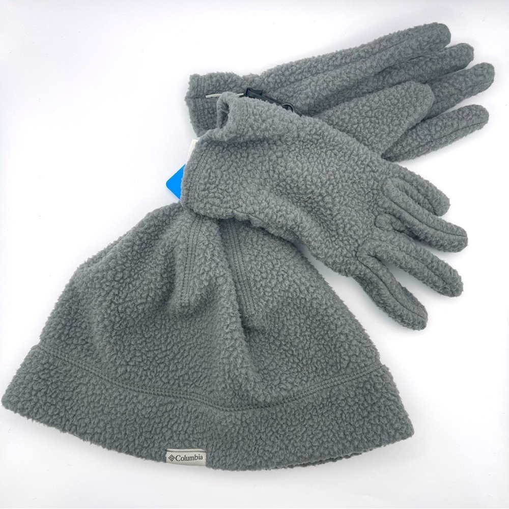 Columbia Boulder Springs Hat and Gloves Set size Large Youth